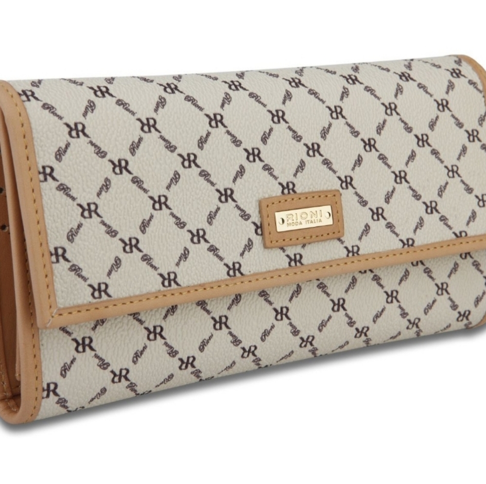 Rioni 2pc Trifold Checkbook Wallet